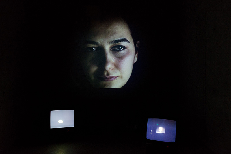 'Inferno 00:00' by Sevim Sancaktar is exhibited at Muse Istanbul'da. - Additional image