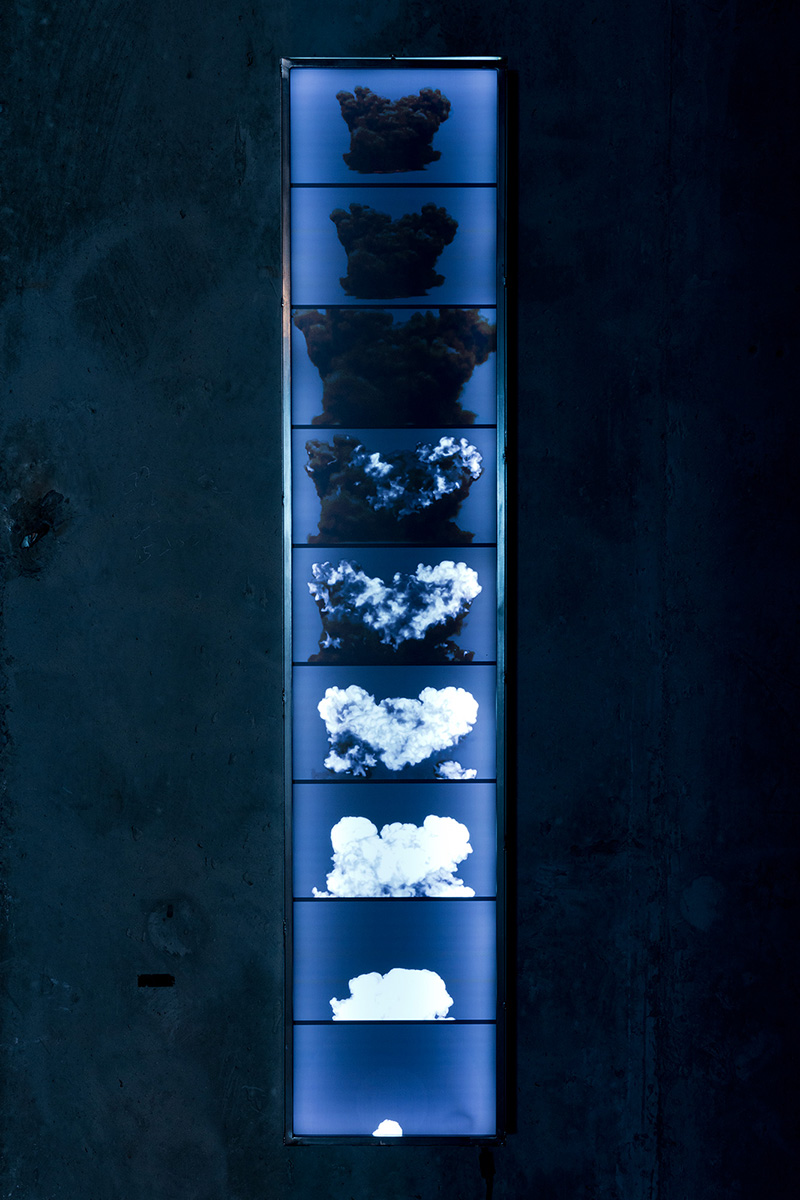 'Inferno 00:00' by Sevim Sancaktar is exhibited at Muse Istanbul'da. - Additional image